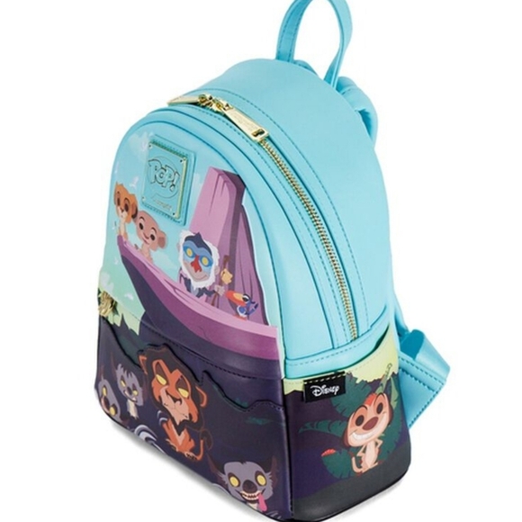 DISNEY Pop! X Loungefly The Lion King Pride Rock Mini Backpack + FREE Ears - Picture 8 of 15